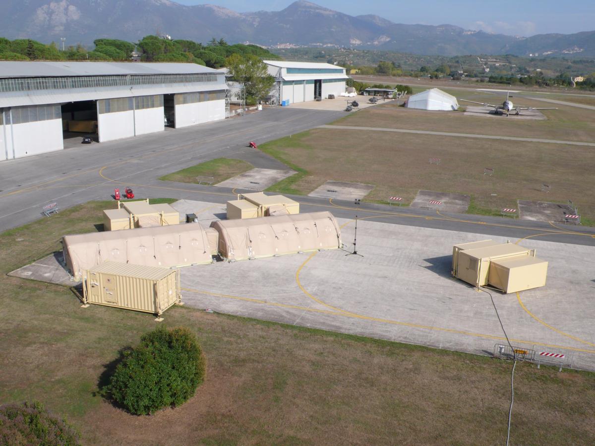 Tende campali Shelter espandibili e container coibentati